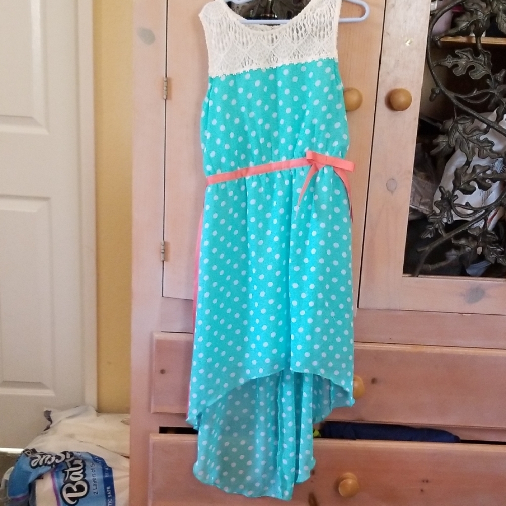 Girls high low dress